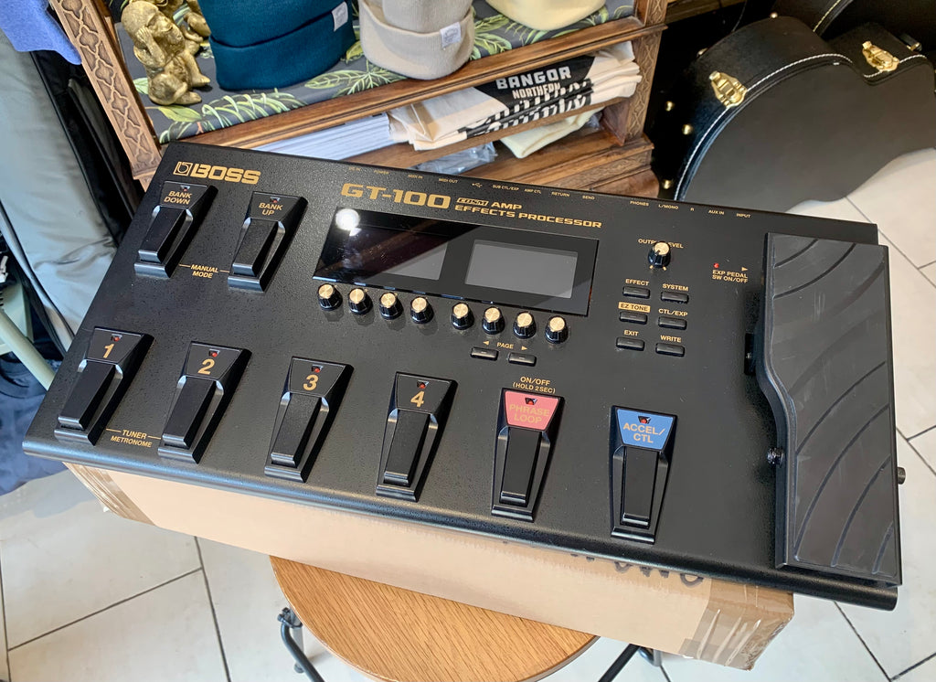 Boss GT-100 Multi Effects Unit (Preloved) – Windmill Guitars