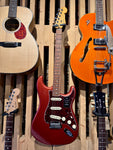 2021 Fender Player Plus Stratocaster ~ Aged Candy Apple Red