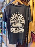 Windmill Guitars T-Shirt ~ Heather Grey