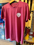 Windmill Guitars T-Shirt ~ Burgundy