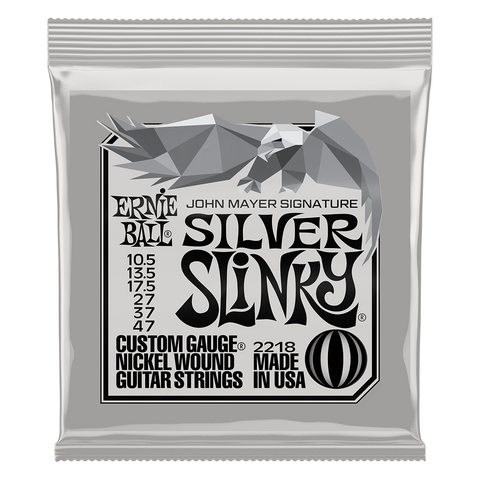 Ernie Ball John Mayer Signature Silver Slinky Electric Strings 10.5-47