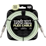 Ernie Ball 10ft Flex Guitar Cable - Glow in The Dark